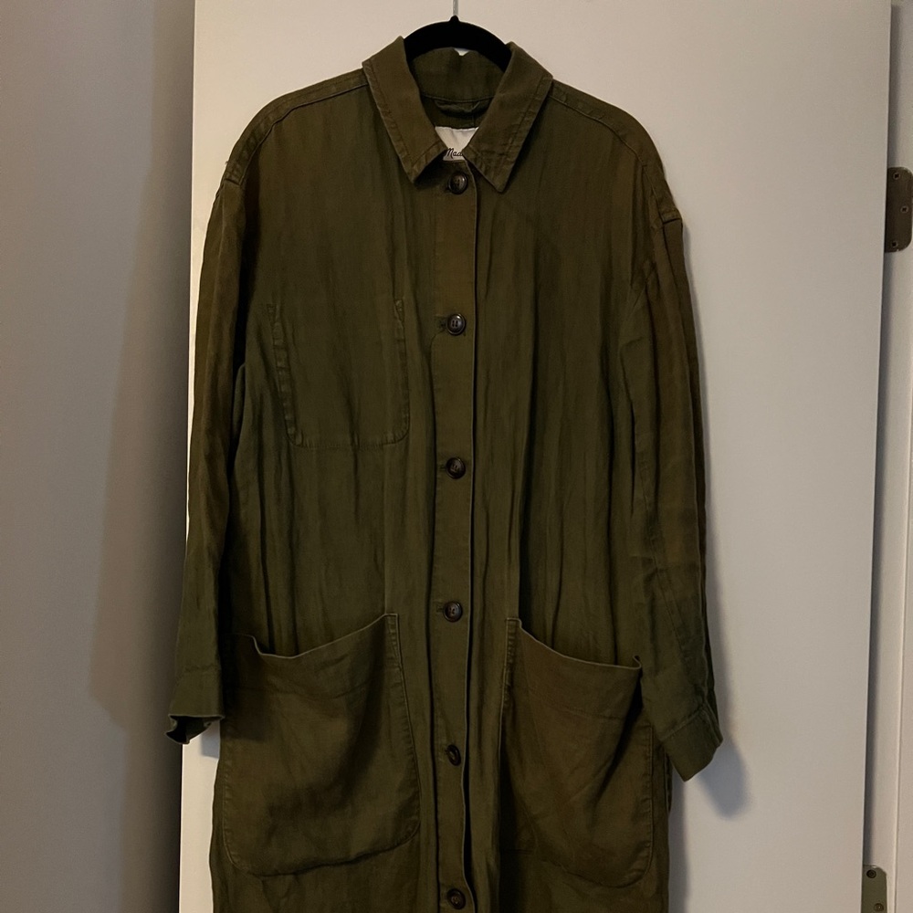 Madewell Utility Jacket in Olive